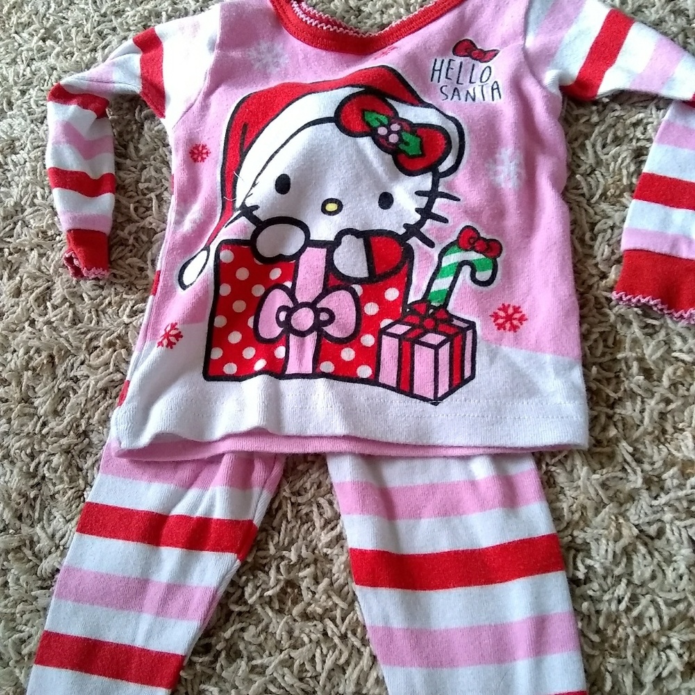 Hello kitty pj set